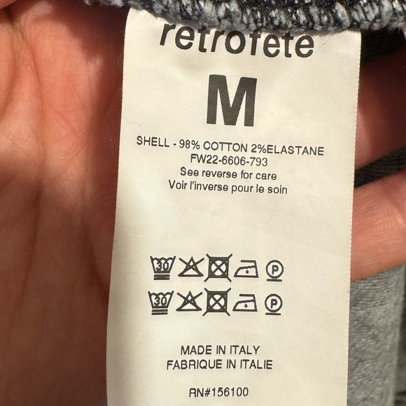 Retrofête WILLA DRESS Size Medium Rain Color - Picture 10 of 10